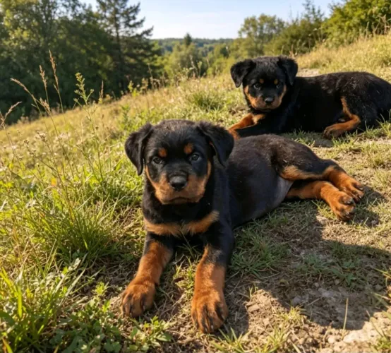 Filhotes de Rottweiler (puros)