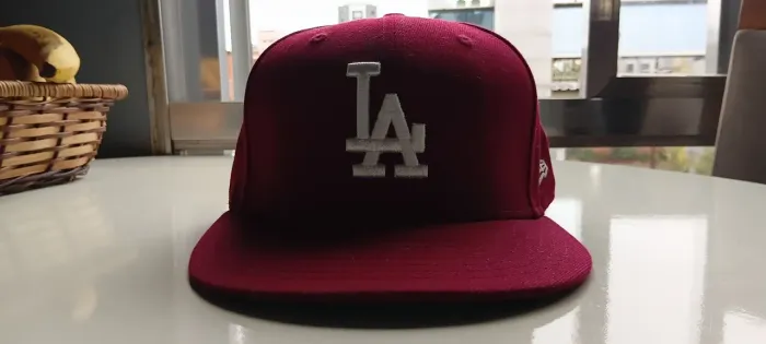Boné New Era LA Dodgers Original (Cor: Vinho)