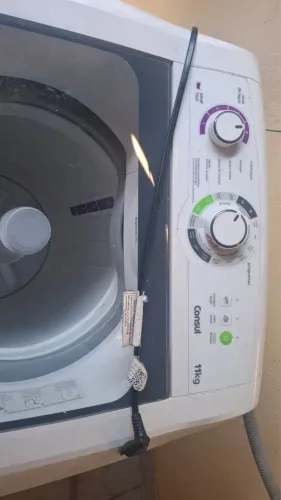 Máquina de lavar 11 kg cônsul -branca