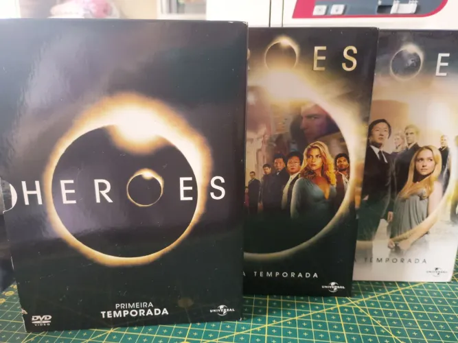 Dvd série HEROES 1 a 3 temporadas (3a no lacre) FRETE GRÁTIS