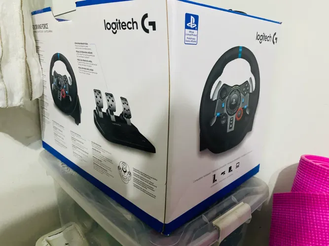 Volante G29 Logitec com algumas horas de uso impecável 