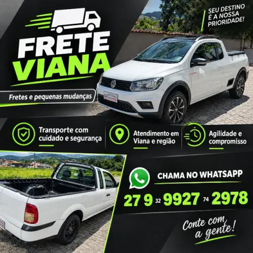 FRETE EM VIANA COM SAVEIRO