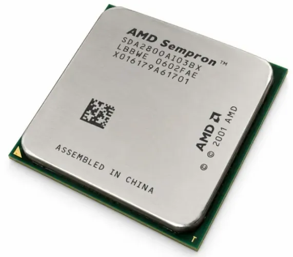 Processador AMD Sempron 2800+ 1.6GHz Socket 754 SDA2800AIO3BX Ideal para PC Retrô