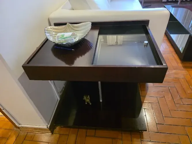 Mesa carrinho com rodinhas
