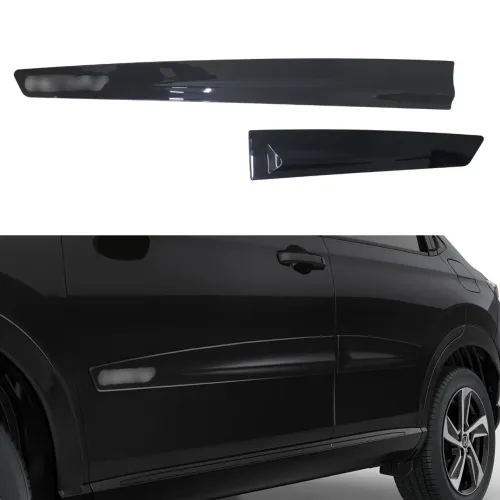 Jogo de Friso HRV 2023-2027 Preto Cristal