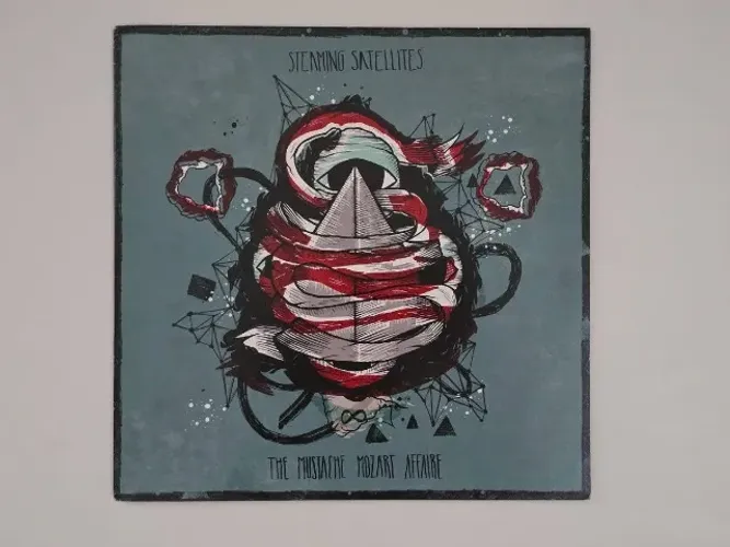 Disco de vinil - Steaming Satellites: The Mustache Mozart Affaire