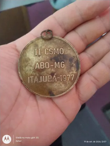 Medalha mérito Cláudio Mello Itajubá 1977