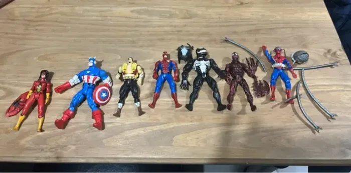 Miniaturas Coleccionáveis Marvel anos 90