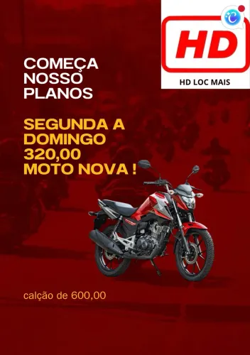 LOCAÇÃO DE MOTO TITAM 160 NOVA