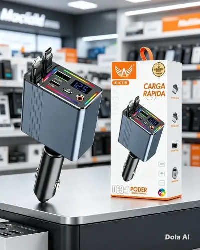 Carregador veículo carga rápida