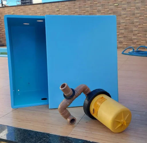 Filtro de cartucho com caixa jacuzzi 