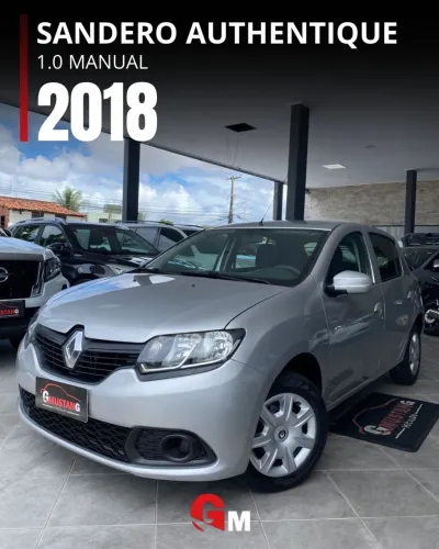 Renault Sandero Authentique Flex 1.0 12V 5P 2018