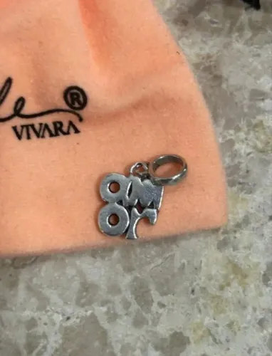 berloque vivara life teen amor prata 925