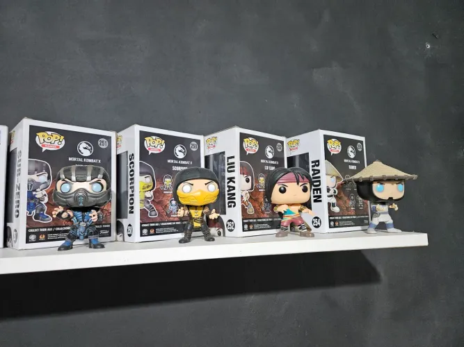 4 Funko Pop Originais Mortal Kombat