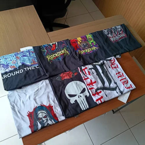 Pacote Com 7 Camisetas 100% Algodão Originais Tamanho GG