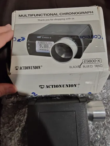 Cronógrafo Medidor De Velocidade E9800-x, Display Lcd, *2026