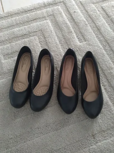2 pares de Sapatos da marca Modare e Beira Rio
