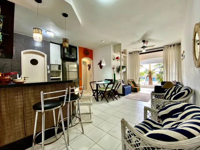 Apartamento para LOCAÇÃO ANUAL na Enseada no Guarujá | QVista Inteligência Imobiliária Gua