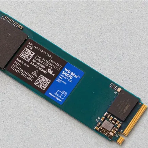 ARMAZENAMENTO SSD NVME M.2 1TB WD BLUE SN570 PCI-E GEN3
