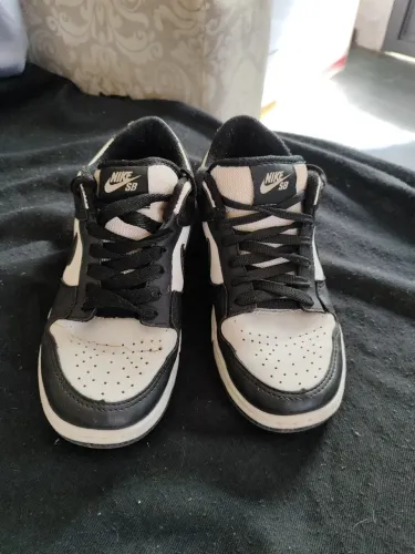 Tênis Nike dunk low vintage Panda