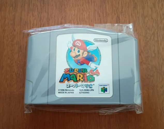 Super Mário 64 Nintendo 64 original japonês N64