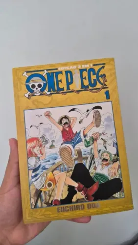 Manga de One Piece 3 em 1