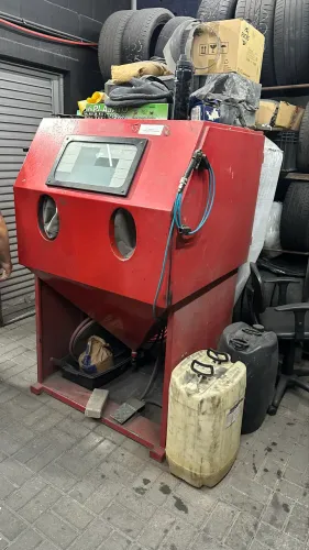 Cabine jateadora 100x1000