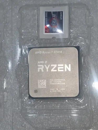 Processador Ryzen 7 5700X AMD AM4 8 Nucleos 16 Threads 4.6GHz PCIe 4.0 Gamer