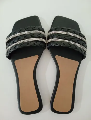 Chinelo rasteira feminina tamanho 38