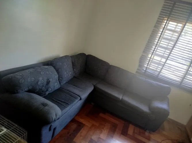 Sofá em L 5 lugares