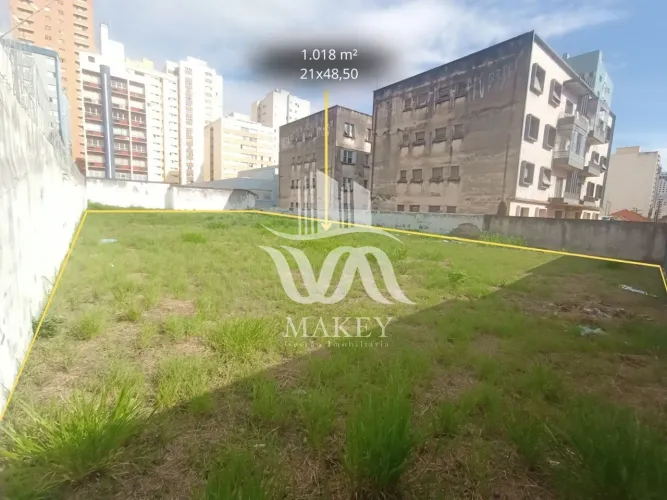 aceita financiamento e permuta.Terreno plano e sem viela com 1.018m² no Centro, Campinas/S