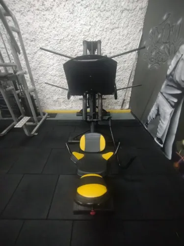 Vende-se Leg Press 45° Profissional Pró Physical, aparelho de academia robust, cor Preto.