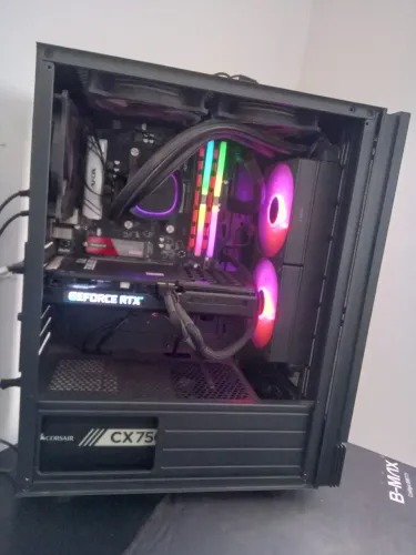 PC GAMER RYZEN 7 5700X COMPLETO COM MONITOR