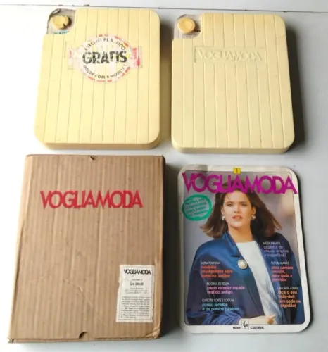 Costura Vintage - Coleção Vogliamoda (17 Vol. + Estojos + Moldes) Ed. Nova Cultura - 1987