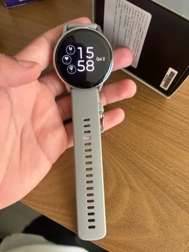 Relógio garmin Venu 4 prata