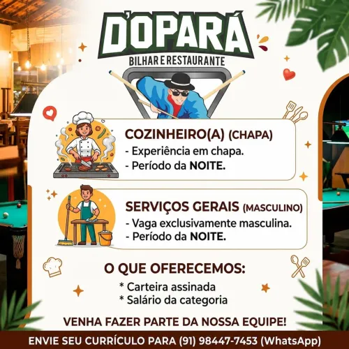 Vagas de emprego