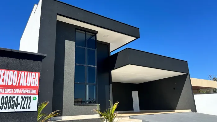 Casa Nova no Condomínio Marinas, 4 suítes, 350 m2, alto padrão 
