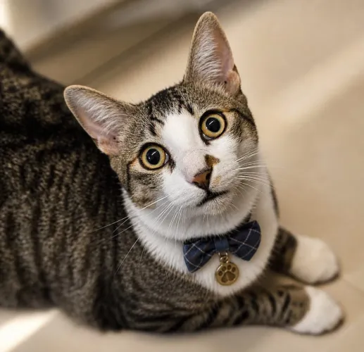 Gato Theo para adoção responsável