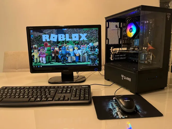 Pc gamer completo Intel | GT 520 | SSD | aceito cartão