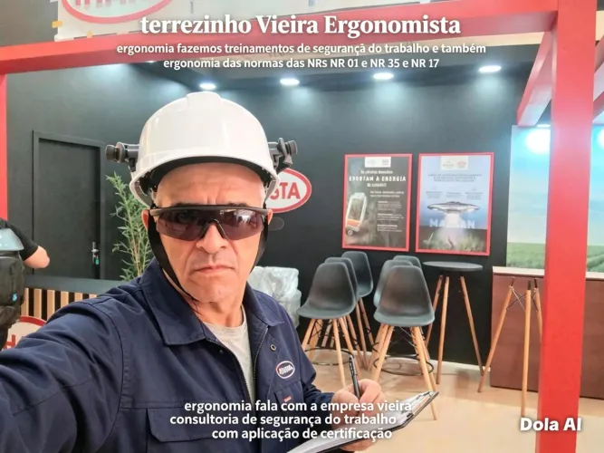 Trabalhamos com técnico de segurança do trabalho e ergonomia 
