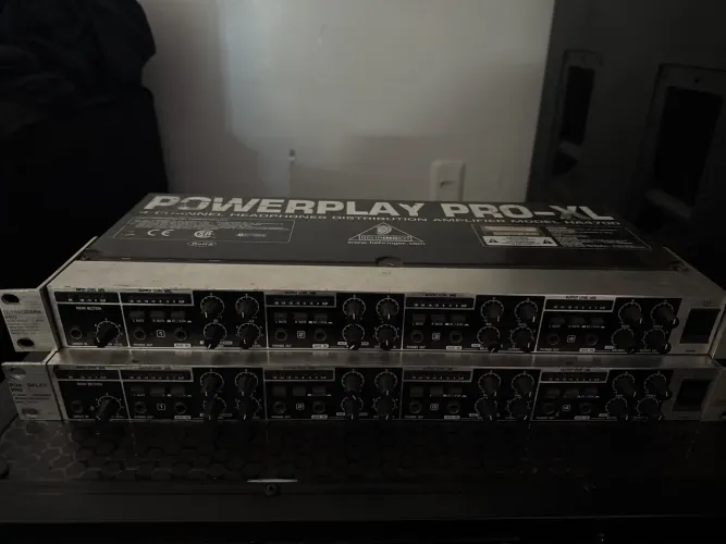 Power play pro 4 canais, retorno,amplificador de fone ( preço por unidade )