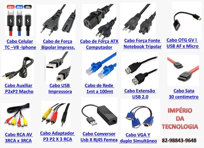 Cabo USB Tipo-C serial hdmi vga Dvi mini DVR HDMI
