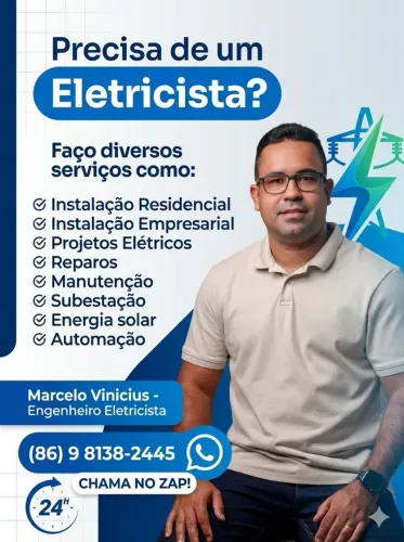 Eletricista em Te?esina ?