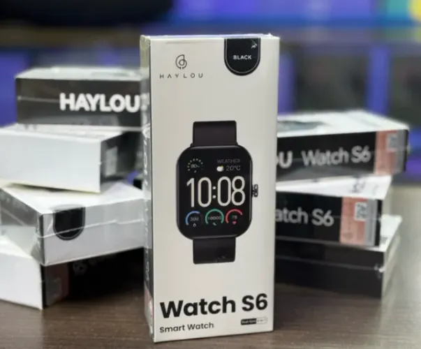 Smartwatch Haylou Watch S6 | Tela HD 2.01? | Bluetooth 5.3 | IP68