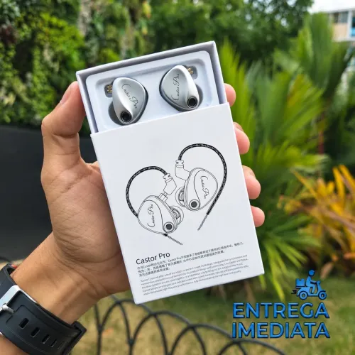 Fone KZ Castor Pro Harman Target - Sem Microfone Retorno de Palco
