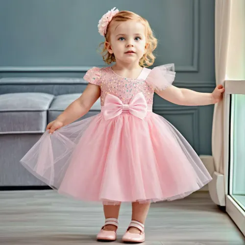 Vestido infantil importado de festa