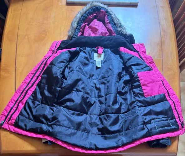Jaqueta de Frio / Neve Infantil Cherokee Rosa - Tam 6/6X