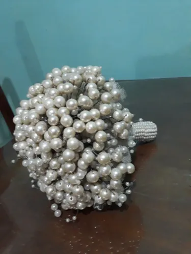 Bouquet de noiva de pérolas