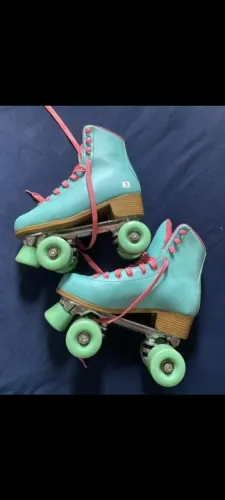 PATINS RETRÔ BAIXEI PRA VENDER LOGO