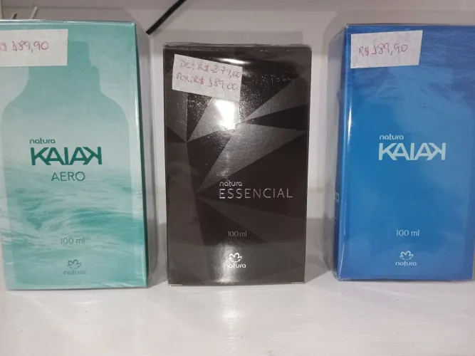 PERFUMES DA NATURA LACRADOS E ORIGINAIS! 03 POR APENAS R$ 300,00